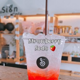สตอเบอรึ่โซดา 🍓