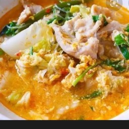 สุกี้หมูน้ำหรือแห้งแจ้งได้ค่ะ