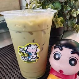 นมสด ชาเขียว