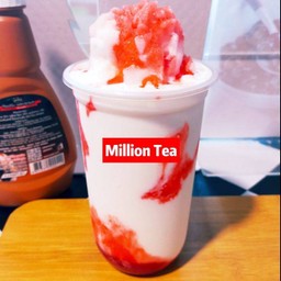 นมหมีสตรอว์เบอร์รี่ (Strawberry bear milk)
