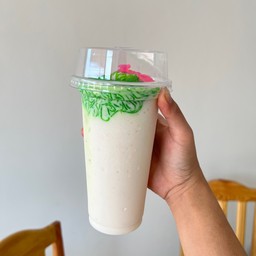 มะพร้าวนมสดปั่น