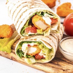 แรฟไก่ทอด