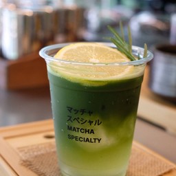 Matcha Honey lemon soda (มัทฉะฮันนี่เลมอนโซดา)