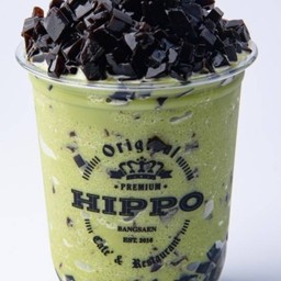 เฉาก้วยชาเขียวเย็น