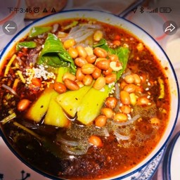บะหมี่เผ็ดเปรี้ยว 酸辣粉