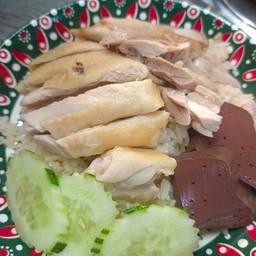 ข้าวมันไก่ แยกตึกส้ม