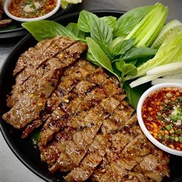 เนื้อออสสเตเลียย่างจิ้มแจ่ว