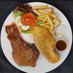 สเต็กเด็กแนว@Chic Graden