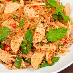 ลาบวุ้นเส้นหมูยอ