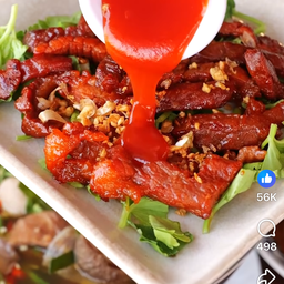 A8 เนื้อแดดเดียวทอด