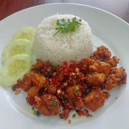 หมูทอด เฮง กะ ปัง ตลาดหัวถนน