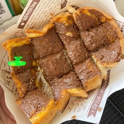[อร่อยซ่ากับโค้ก] ปังปิ้ง นูเทลล่า +  โค้ก ออริจินัล (ขวด) 