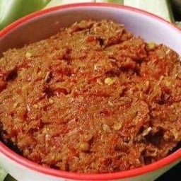 น้ำพริกปลาร้าสุก