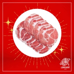 หมูสันคอสไลด์ 2 ชิ้น 40g