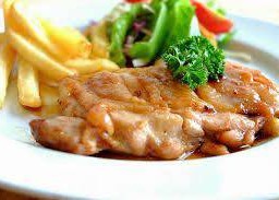 สเต็กไก่ย่าง ซอสเทอริยากิ