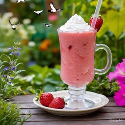 สตอเบอรี่สมูทตี้โยเกิร์ต