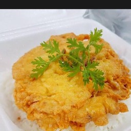 ไข่เจียว-ราดข้าว