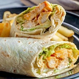 แรฟไก่ทอด ชีส