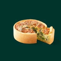 Spinach & Cheese Quiche
