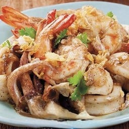 กับ/ทะเลทอดกระเทียม