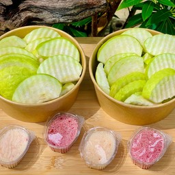 ฝรั่งกิมจู ปลอดสารพิษ พร้อมทาน ฝรั่งกิมจู ปลอดสารพิษ พร้อมทาน ซื้อ 1 แถม 1