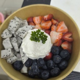 ไซส์ M แก้วมังกร+สตอ+บลูเบอรี่