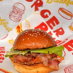 เบอร์เกอร์หมูเบคอน