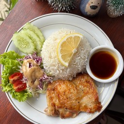 ข้าวไก่ย่างซอสเทอริยากิ