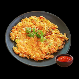 Crispy Omelette ไข่เจียวกรอบ