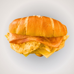 Ham Cheese Scrambled Egg Shio Pan