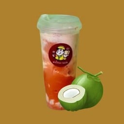 Coconut Pudding Thai Tea slusshy