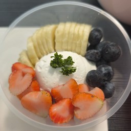 ไซส์ S กล้วย+สตอ+บลูเบอรี่