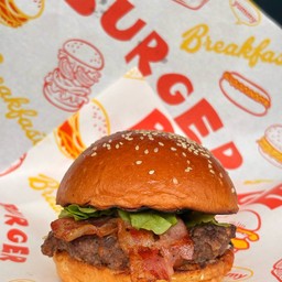 เบอร์เกอร์เนื้อเบคอน