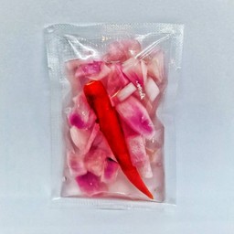 Suka with red onion and chili