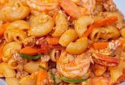 มักกะโรนีกุ้ง
