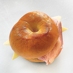 Ham Egg Cheese Bagel