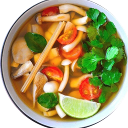 Tom Yum assorted mushrooms (ต้มยำน้ำใสเห็ดรวม)