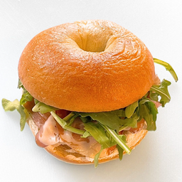 Ham Rocket Cream Cheese BAGELLL