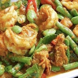 กับ/ผัดเผ็ดกุ้ง