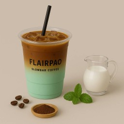 ลาเต้มิ้นท์ (Mint Latte)