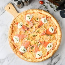 พิชซ่าสโมคแซลม่อน