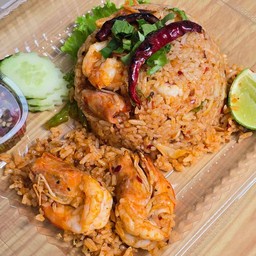 ข้าวผัดต้มยำกุ้ง