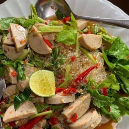 ยำเส้นแก้วหมูยอ