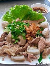 ลวกจิ้มหมู+เนื้อ