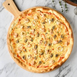 พิซซ่าหน้าซีฟู้ด