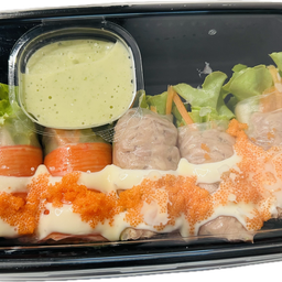 สลัดโรลปูอัด+ทูน่า