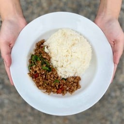 ข้าวกะเพราหมู