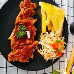สเต็กไก่สไปซี่