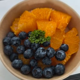 ส้ม+บลูเบอรี่ พร้อมทาน