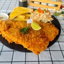 สเต็กหมูทอด